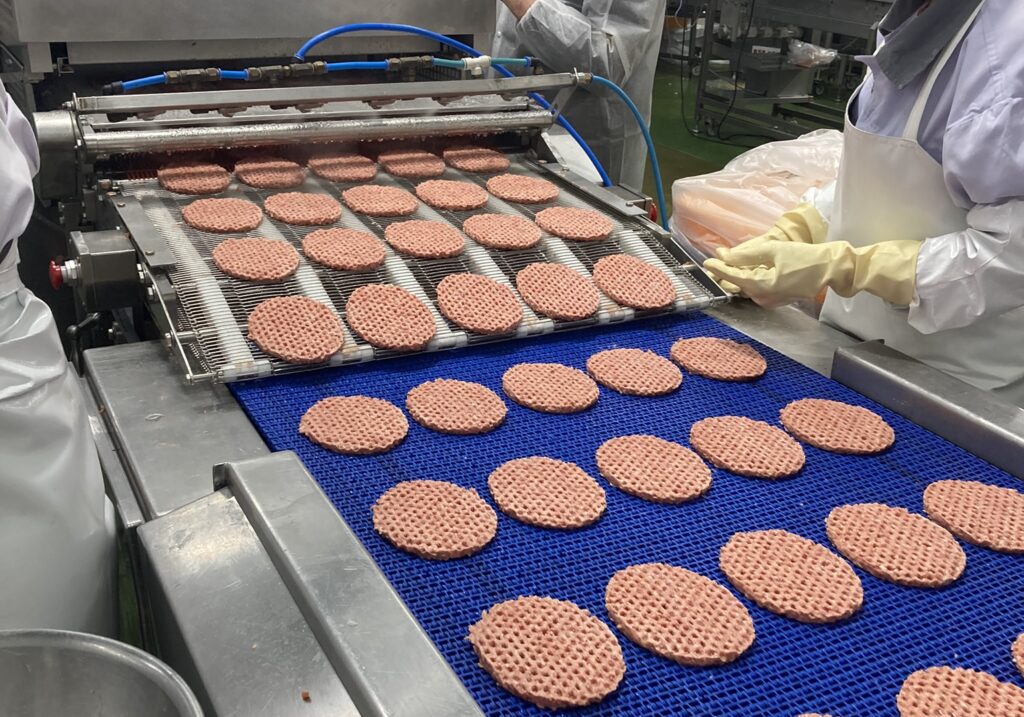 Perforated Beef Patty